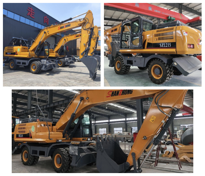 SZL215 Колесный Экскаватор