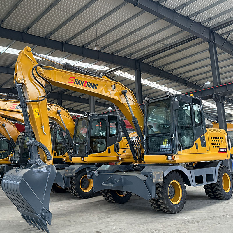 Большой колесный экскаватор SZL150