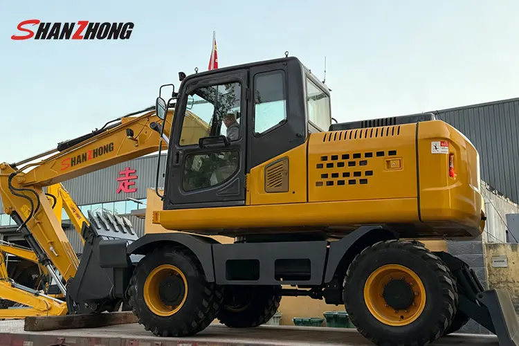 Колесный экскаватор Shanzhong SZL150 Колесный экскаватор Shanzhong SZL150