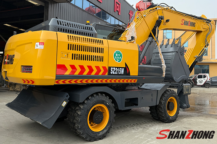 Колесный экскаватор SZL215 Колесный экскаватор SZL215