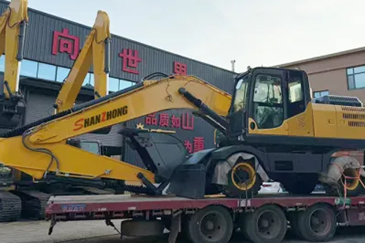 Колесный экскаватор SZL215 Колесный экскаватор SZL215