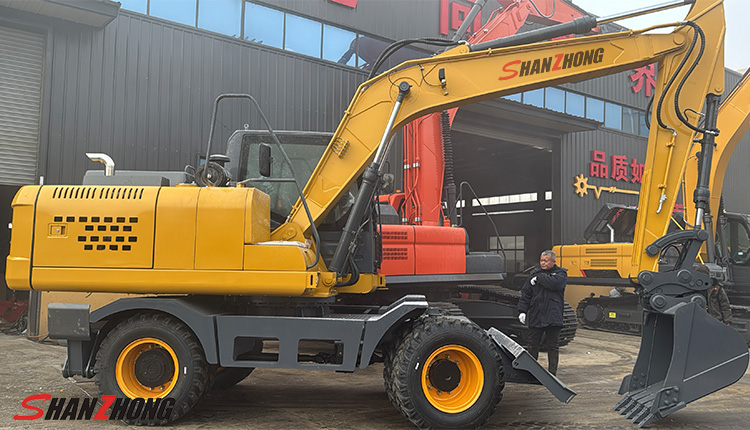 Колесный экскаватор SZL150 Колесный экскаватор SZL150