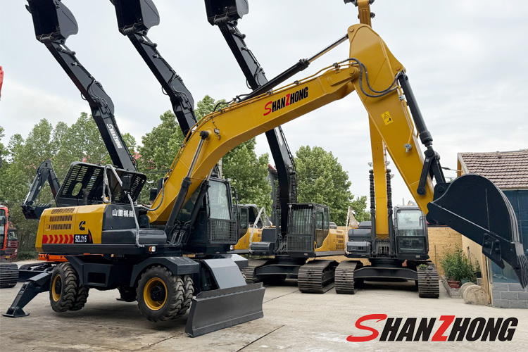 Колесный экскаватор SZL215