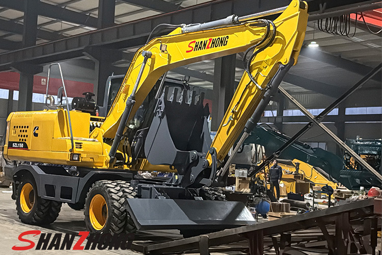 Колесный экскаватор SZL150 Колесный экскаватор SZL150